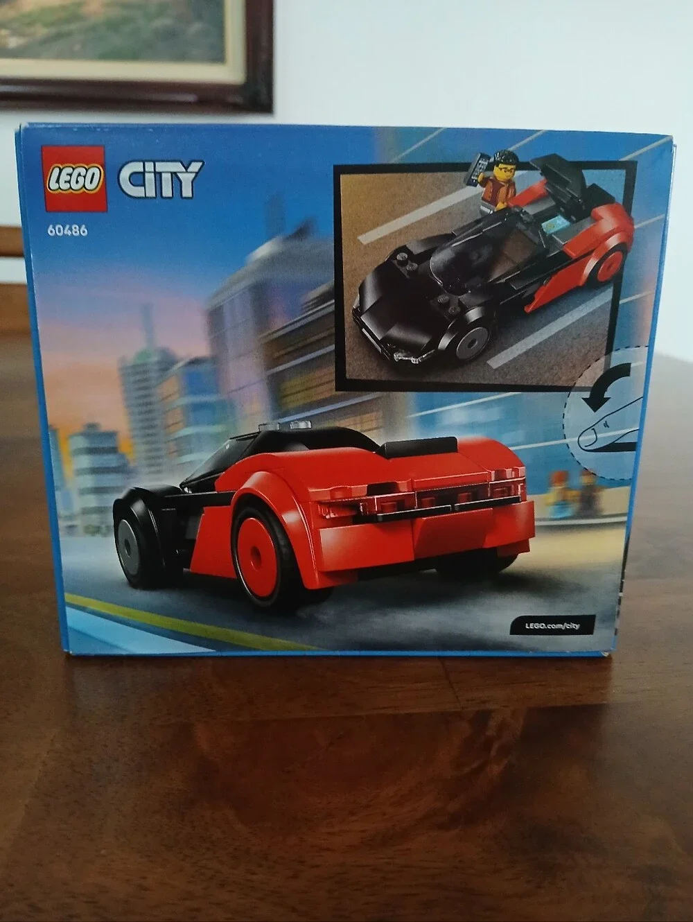 Lego City EV Supercar - Black & Red NWT Ages 5+ 109 PCS